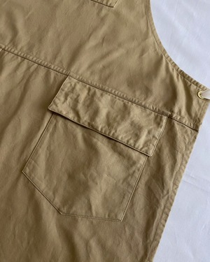 Root apron Long BE / ルートエプロン ロング（ベージュ）