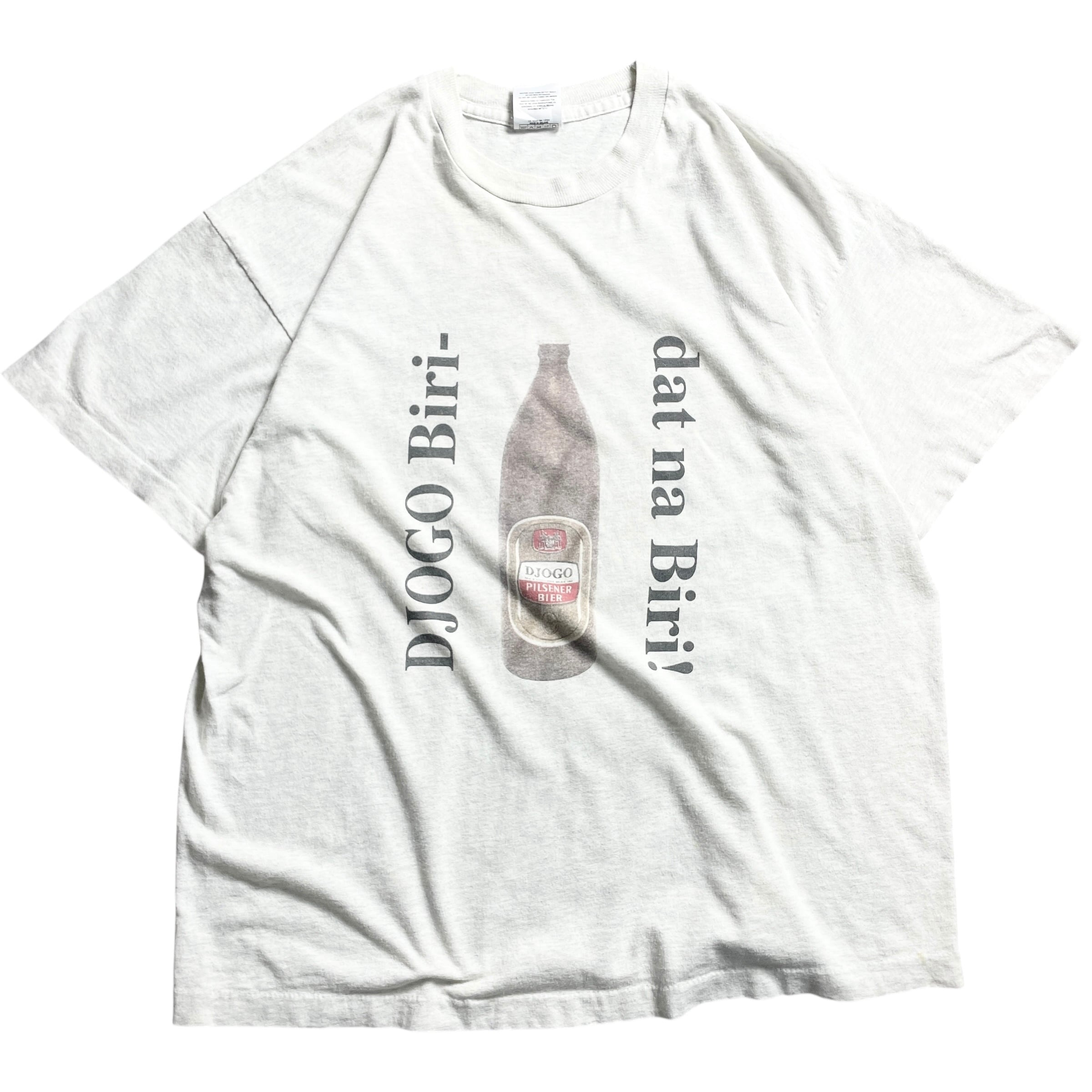 90s USA製 インドネシア Djogo ビールvintage T-shirt