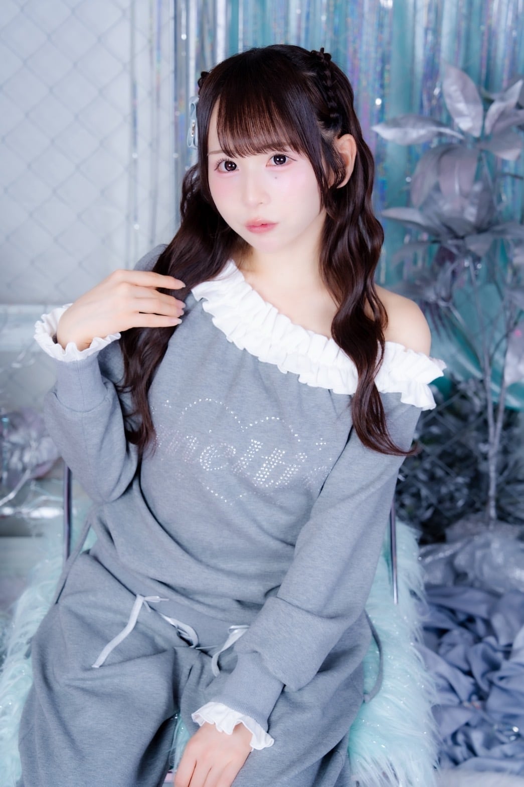 Kitten Frill One Shoulder Tops