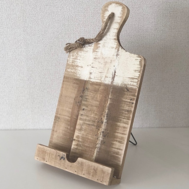 ウッドタブレットホルダー　Wood Tablet Holder