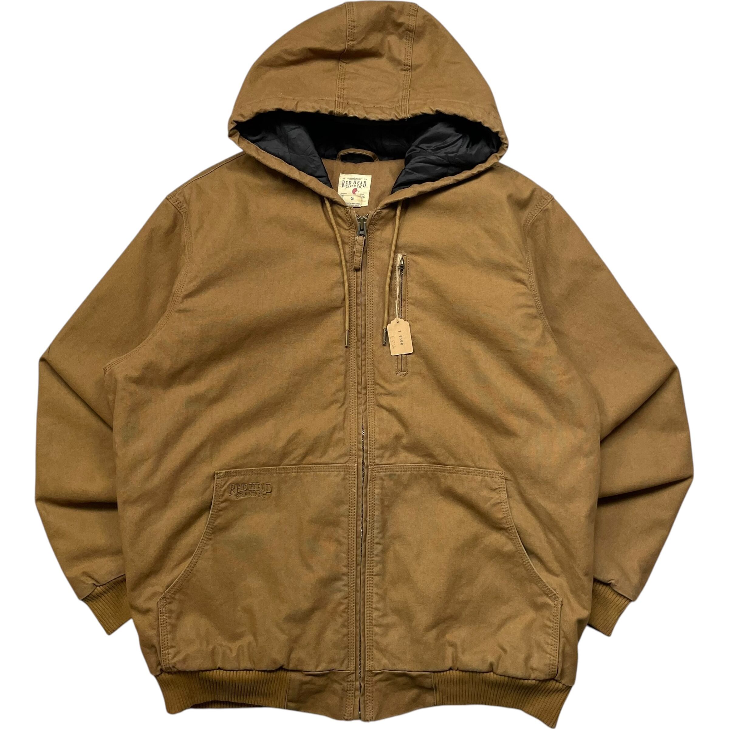 《L》 RED HEAD レッドヘッド ダックジャケット ブラウン no.5222