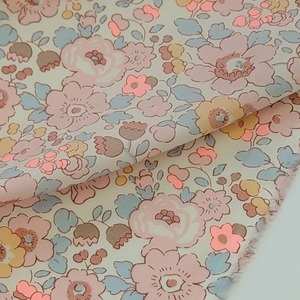 説明欄確認要◆輸入　リバティ　LIBERTY　タナローン　Betsy Peach　ベッツィ　ピーチ　約130×50cm