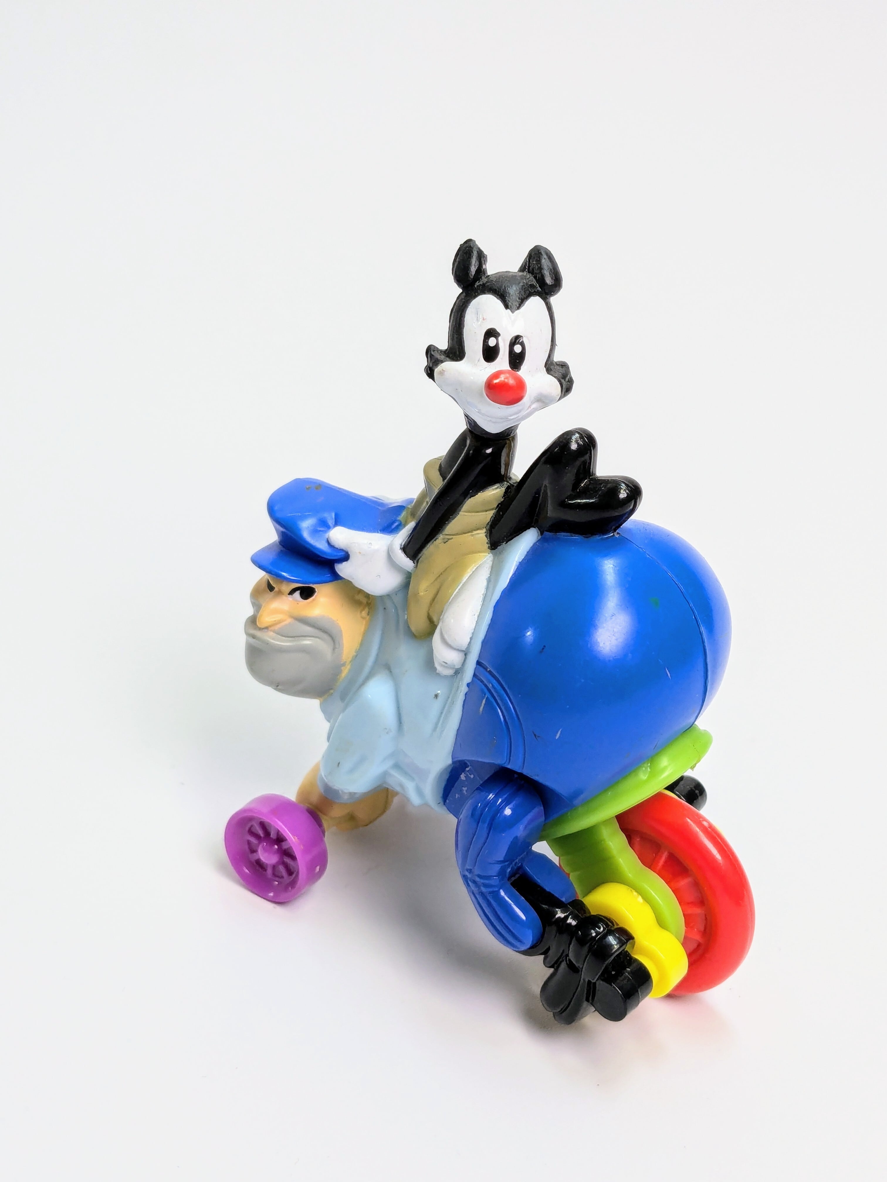 ☆ VINTAGE JUNK ☆  1993年製  McDonald ミールトイ【ヤッコ・ワーナー / アニマニアックス（Yakko Warner / Animaniacs）】〚アメリカン雑貨 アメトイ〛