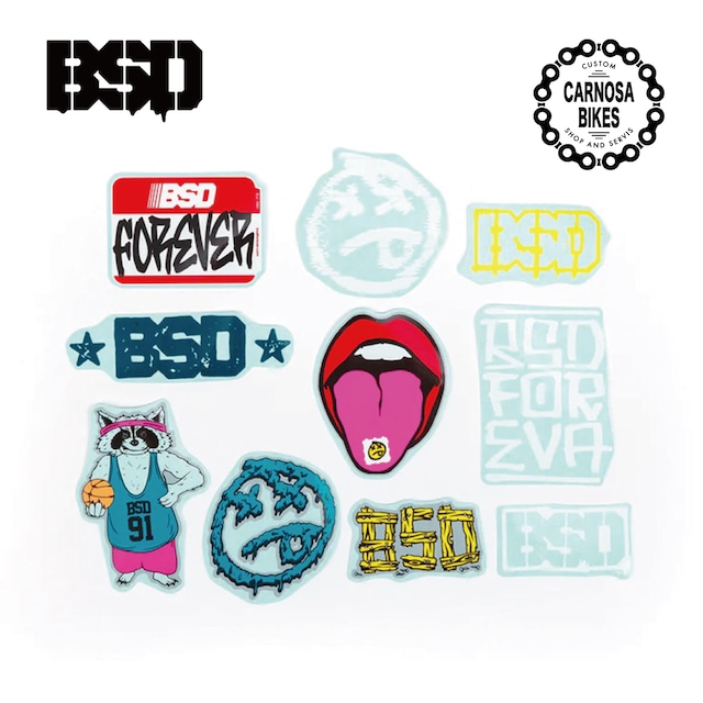 【BSD】10 Stickers Pack [10ステッカーズパック] 2023