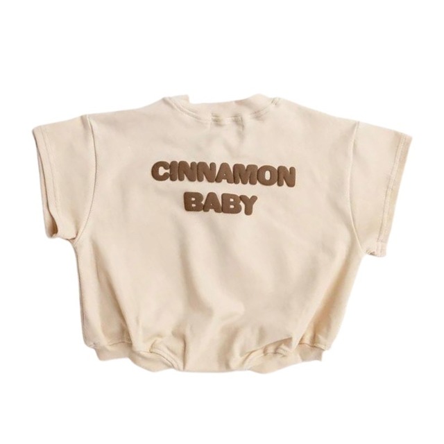 CINNAMON BABY / Cinnamon Romper - Cream