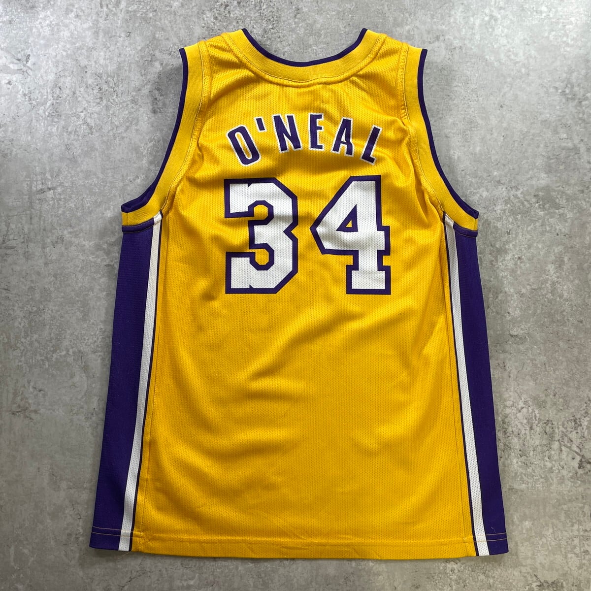 kids】Champion NBA LAKERS ロサンゼルス レイカーズ ゲームシャツ