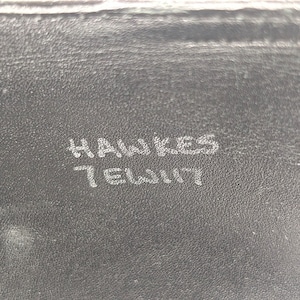 ★定価約28万円超・廃盤レア・極上品★ ジョンロブ　ホークス HAWKES　ダークネイビー　W117ラスト　サイズ7E