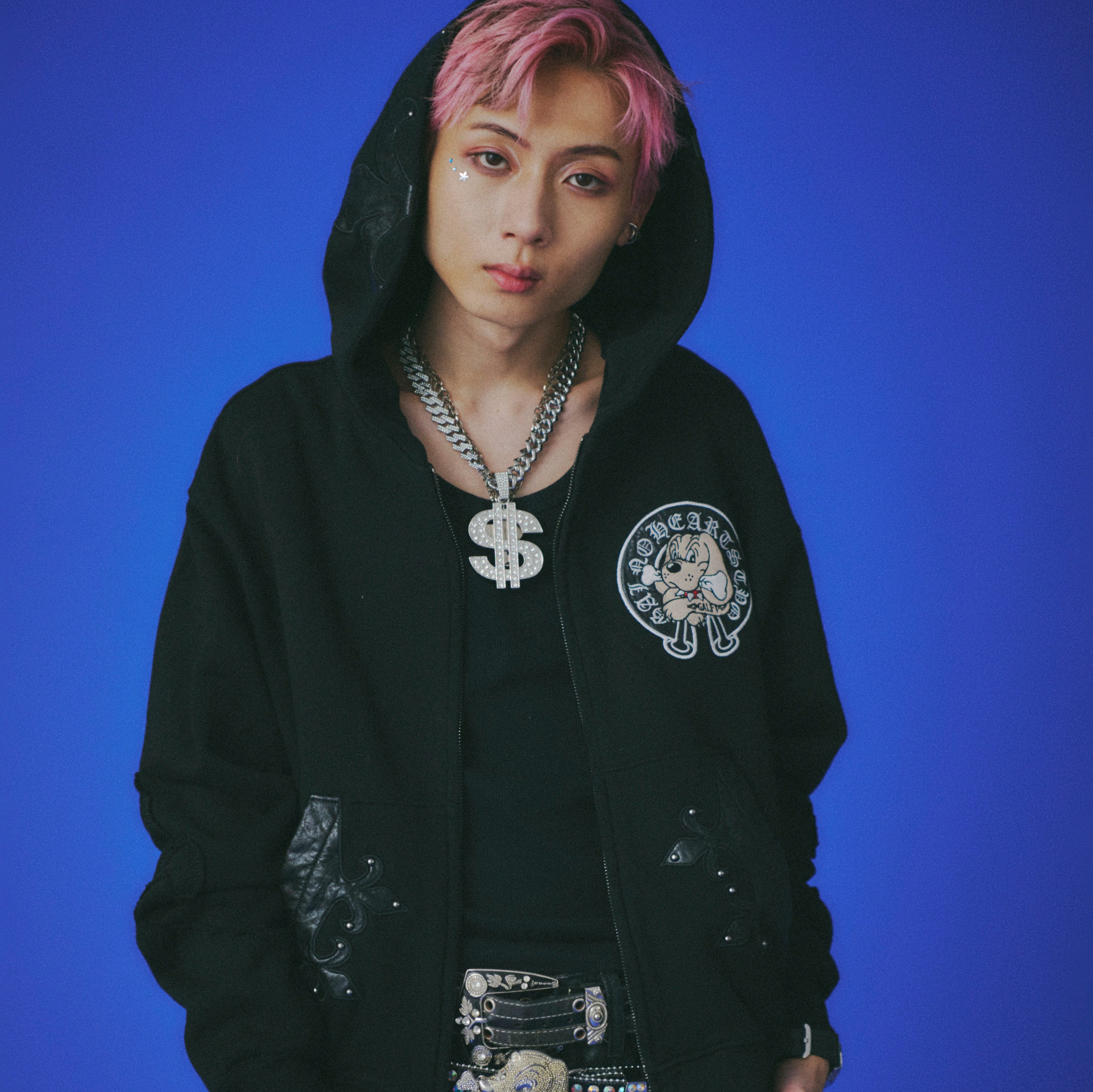 【GALFY】百合の紋紋パーカー 153015 ガルフィー トップス  パーカー ストリート ブランド メンズ レディース ユニセックス