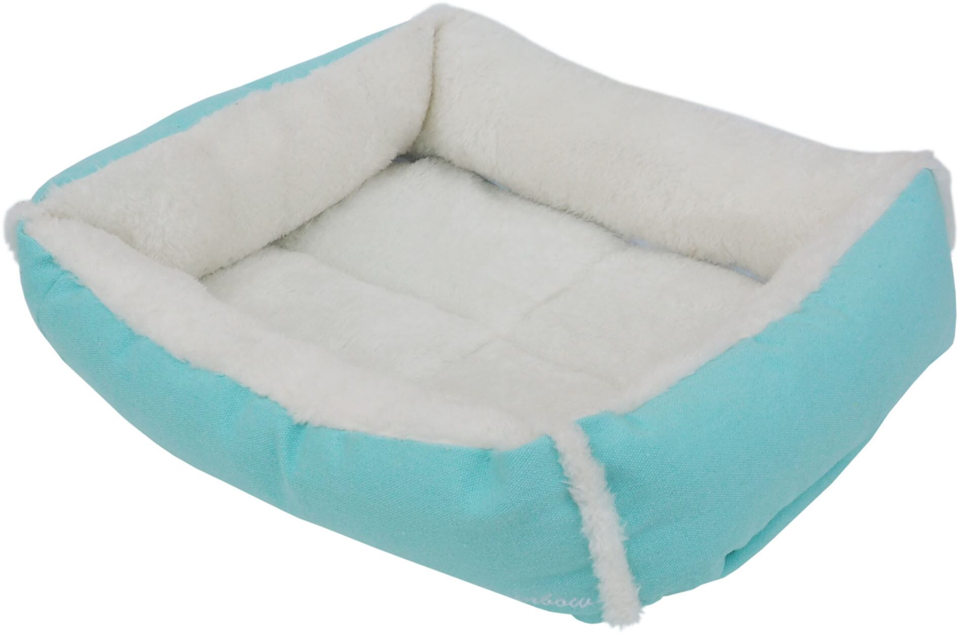 【小動物】 うさちゃんのワイドベッド グリーン/パープル