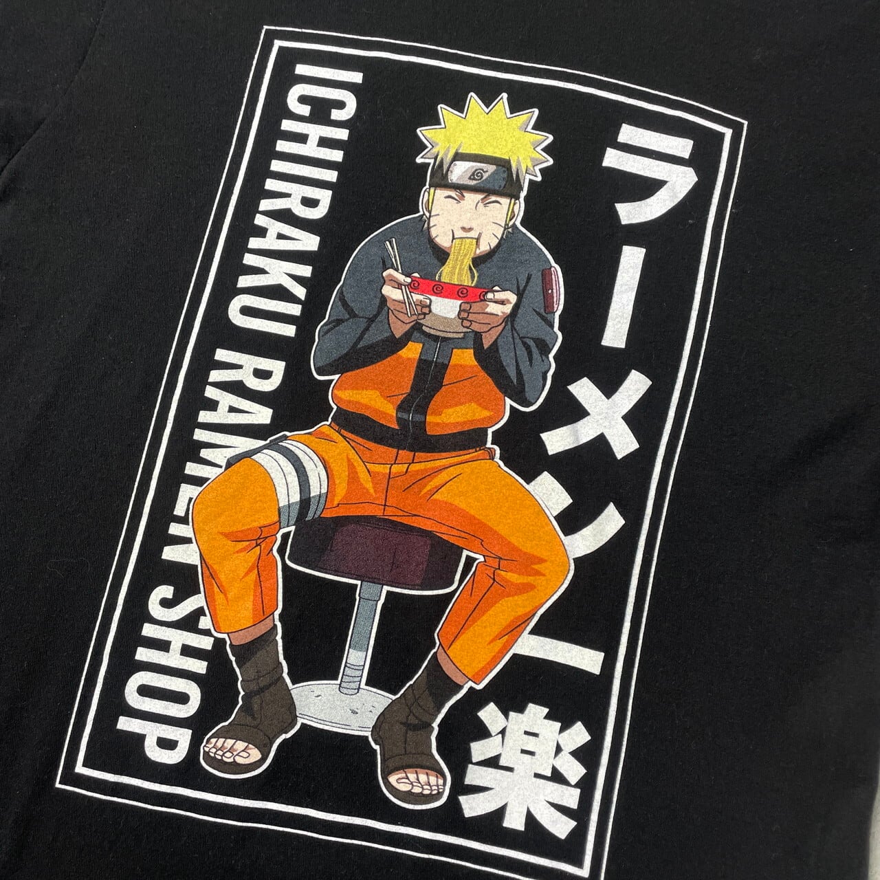 ナルトNARUTO アニメ Tシャツ 00s コピーライト 少年ジャンプ 疾風伝