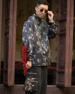 Bamboo leaf shirt 2color 【G1135】