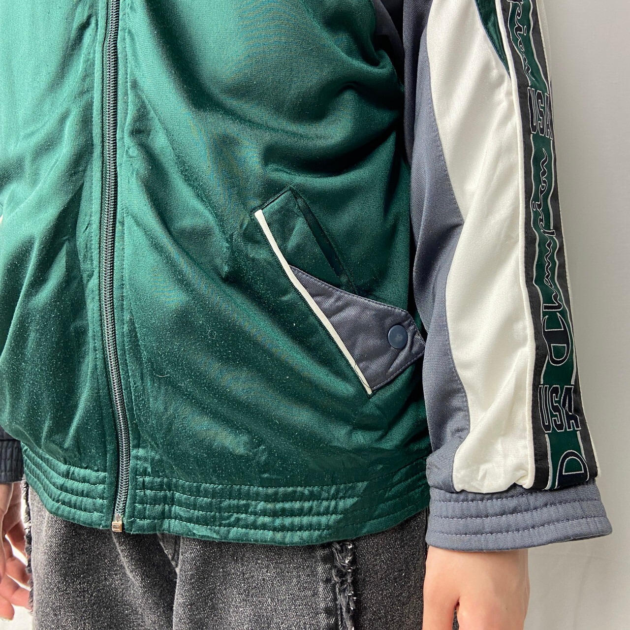 Champion チャンピオン サイドライン ジャージ トラックジャケット 