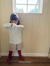 韓国子供服 / 26Autumn / 〖取寄〗minibonbon / ドットパンツ / キッズ服 / ジュニア服 *XS~JL*