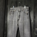 00's Levi's 501 BLACK denim pants W34 L30　リーバイス　ブラックデニム　パンツ