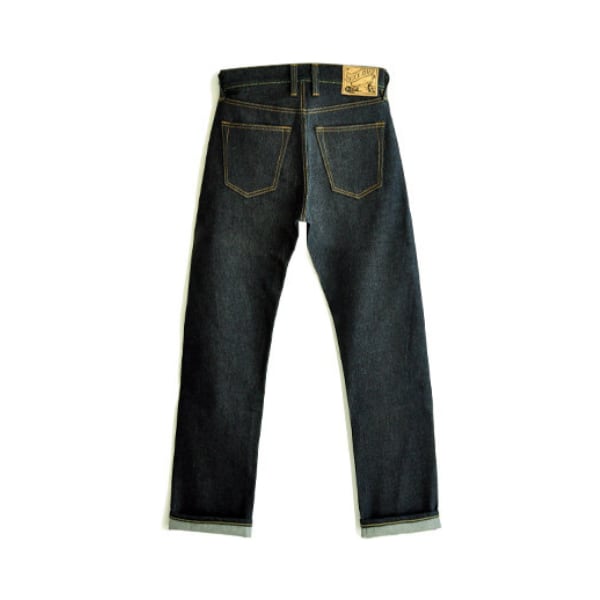 Front pocket design denim pants P1010