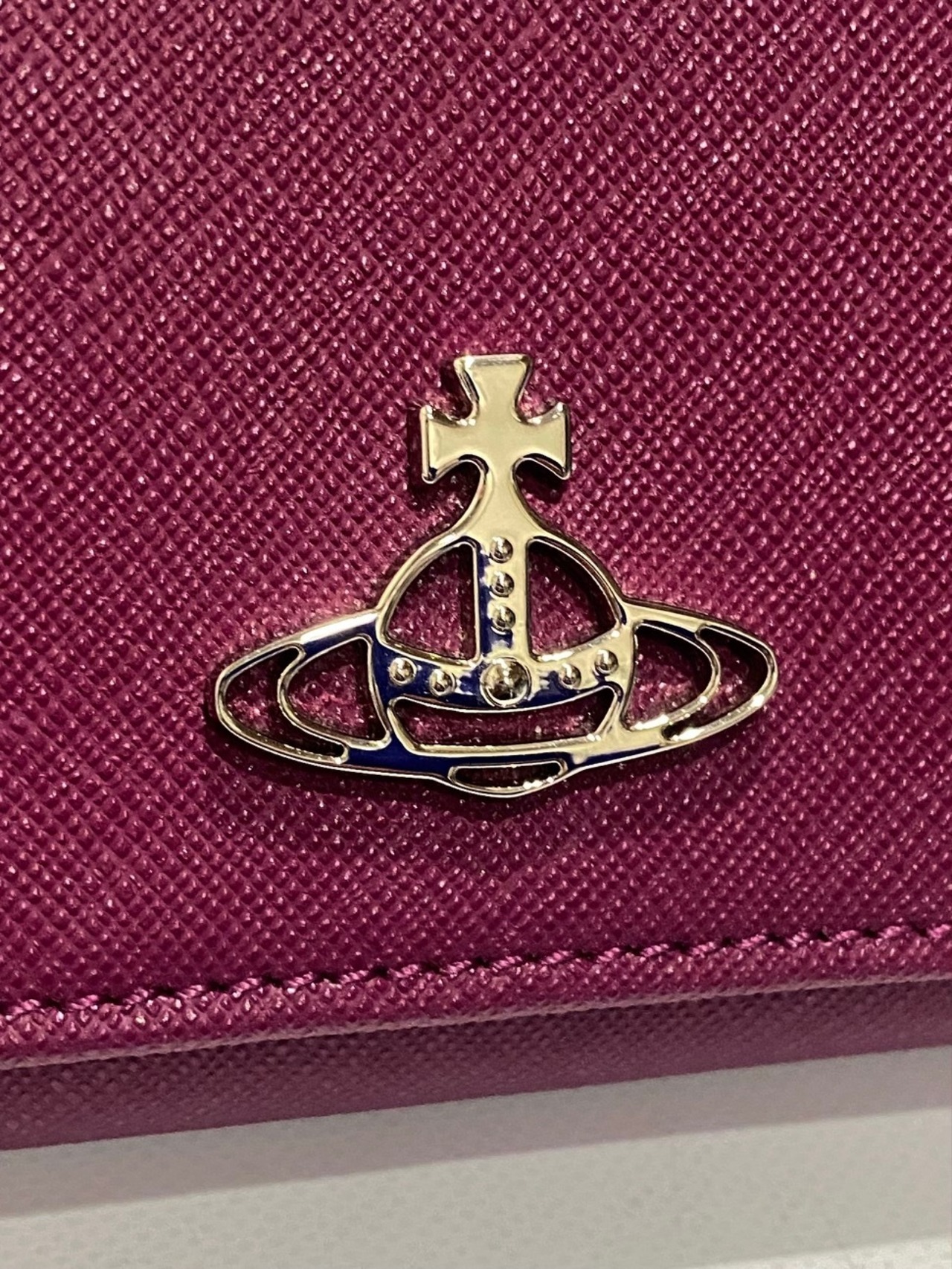 Vivienne Westwood ヴィヴィアンウェストウッド 長財布 51120005-SAFFIANO/PURPLE/J401