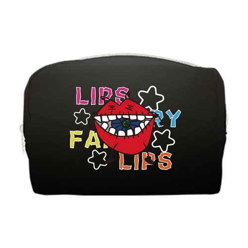 キャンバスファスナーポーチ(M)　LIPSFAIRY