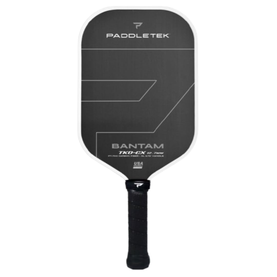 Paddletek BANTAM TKO-CX 12.7mm Titanium White ピックルボールパドル