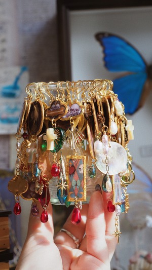 天体魔女の標本  片耳飾り