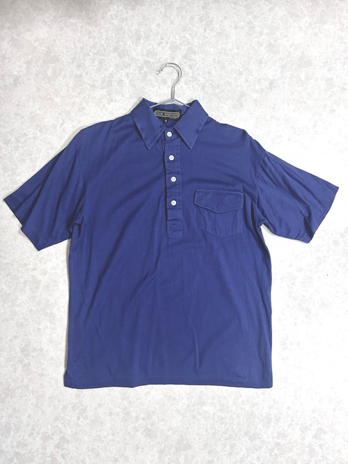CLUB NINETEEN ブルー 半袖ポロシャツ