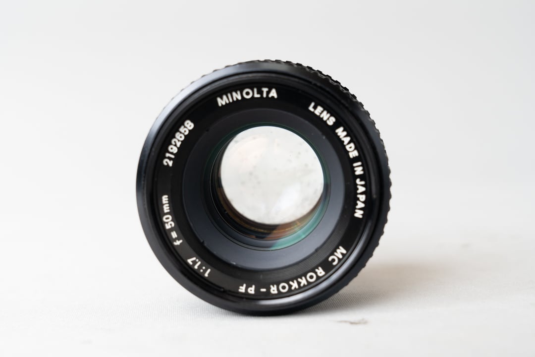 MINOLTA MC ROKKOR-PF F1.7 50mm 【2007C66】 | studio 令宮 -REIGU- MINOLTA MC ROKKOR-PF F1.7 50mm 【2007C66】 | studio 令宮 -REIGU-