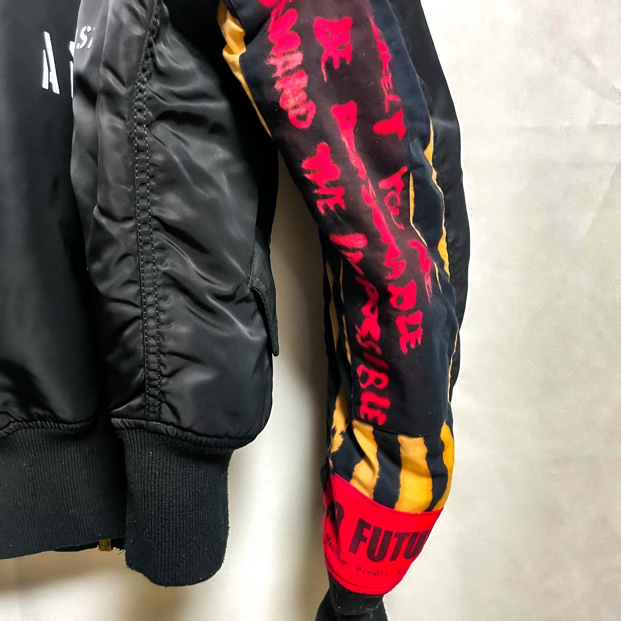 UNFINISHEDアナーキーMA-1Black202102