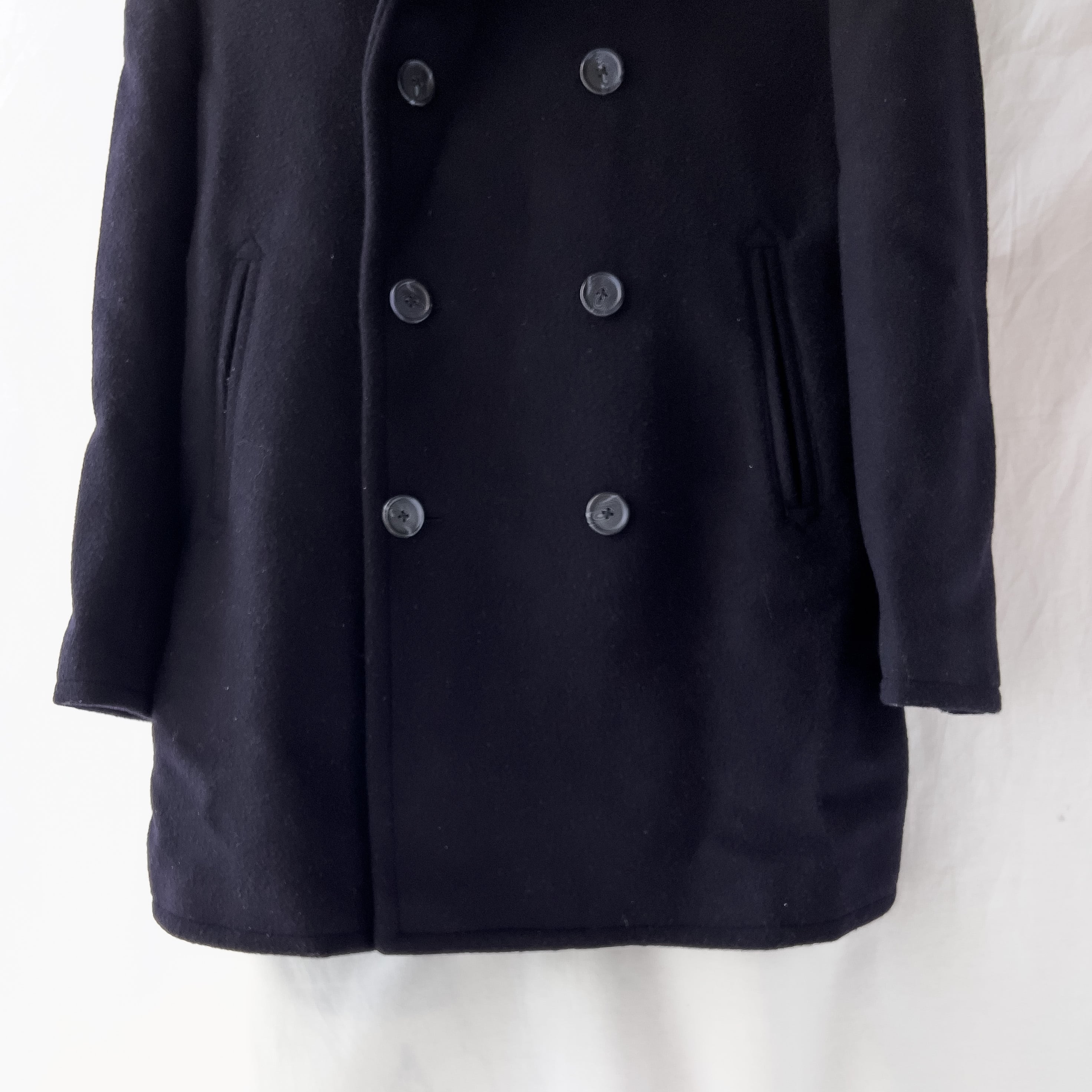 90s “polo by ralph lauren” made in usa navy P-coat 米国製 90年代