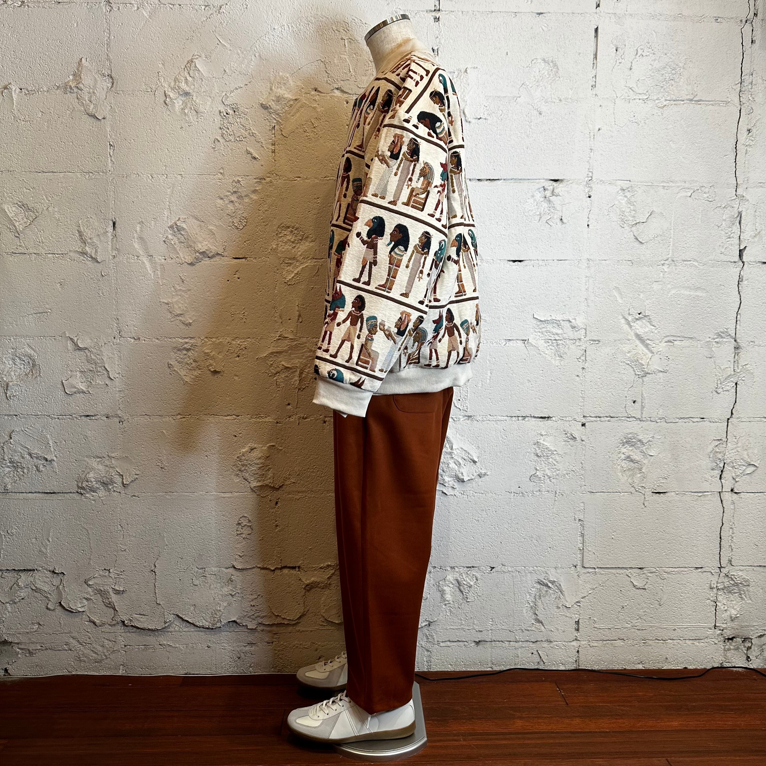 限定販売の価格 ゴブラン織り ジャケット ボーダーパターン 刺繍アート