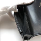 CHANEL シャネル マトラッセ ミニパール ラムスキン チェーンウォレット ショルダーバッグ ブラック 30番台 AP1839