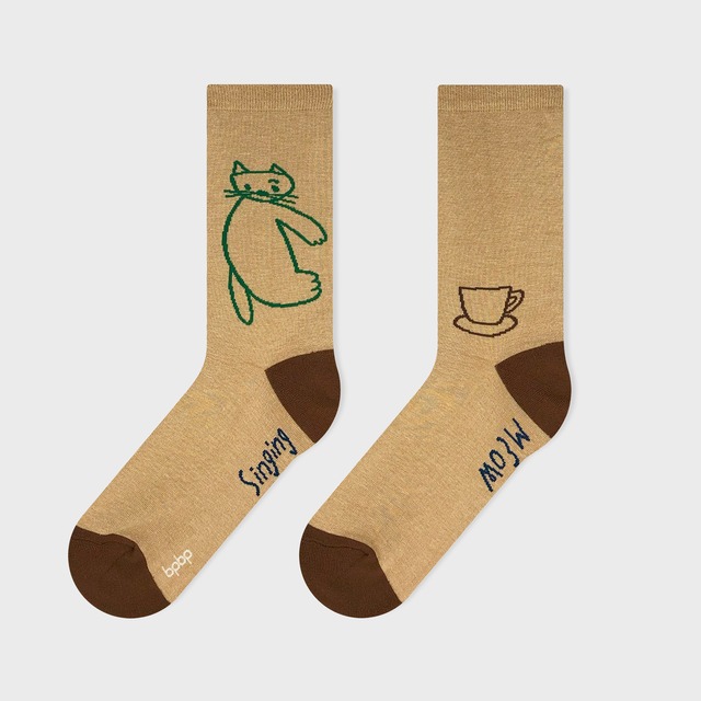 【killdisco】キルディスコ SOCKS CAT ~Singing MEow~ ソックス