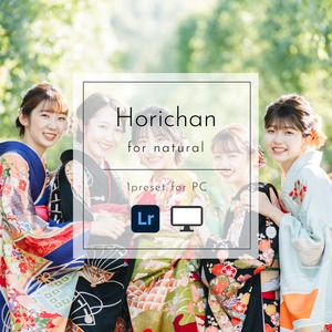Horichan Preset for natural【PC用・スマホ不可】