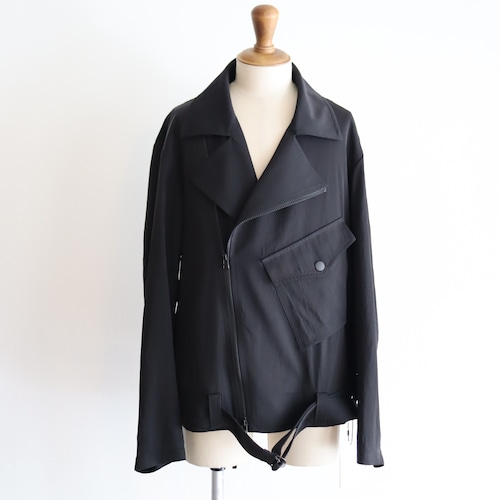 Ujoh " Big Pocket Biker JKT ( Black ) "