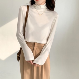 トップス デート カットソー 袖あり 長袖 タートルネック スリム タイト 細身 かわいい 大人可愛い きれいめ シンプル カジュアル 大人 上品 おしゃれ お洒落 主役級 存在感 無地 春 秋 冬 10代 20代 レディース 女性用 OL 学生 デート お出かけ 公園デビュー 女子会 お泊まり 休日 旅行 着回し 普段使い ファッション コーデ 楽ちん トレンド 流行 インスタ映え フリーサイズ 白 ホワイト 黒 ブラック 灰色 グレー