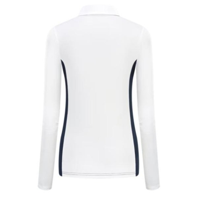 ゴルフウェア スポーツウェア シャツ レディース ガールズ ゴルフ スポーツ 春夏 ポロシャツ 長袖 コントラストカラー Tシャツ 球技 カジュアル