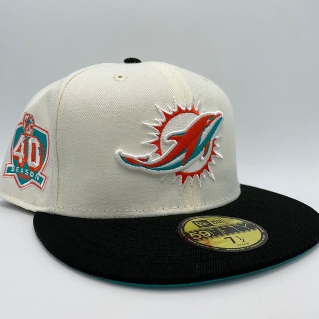 NEW ERA 59FIFTY/5950  NFL マイアミ・ドルフィンズ【海外商品】