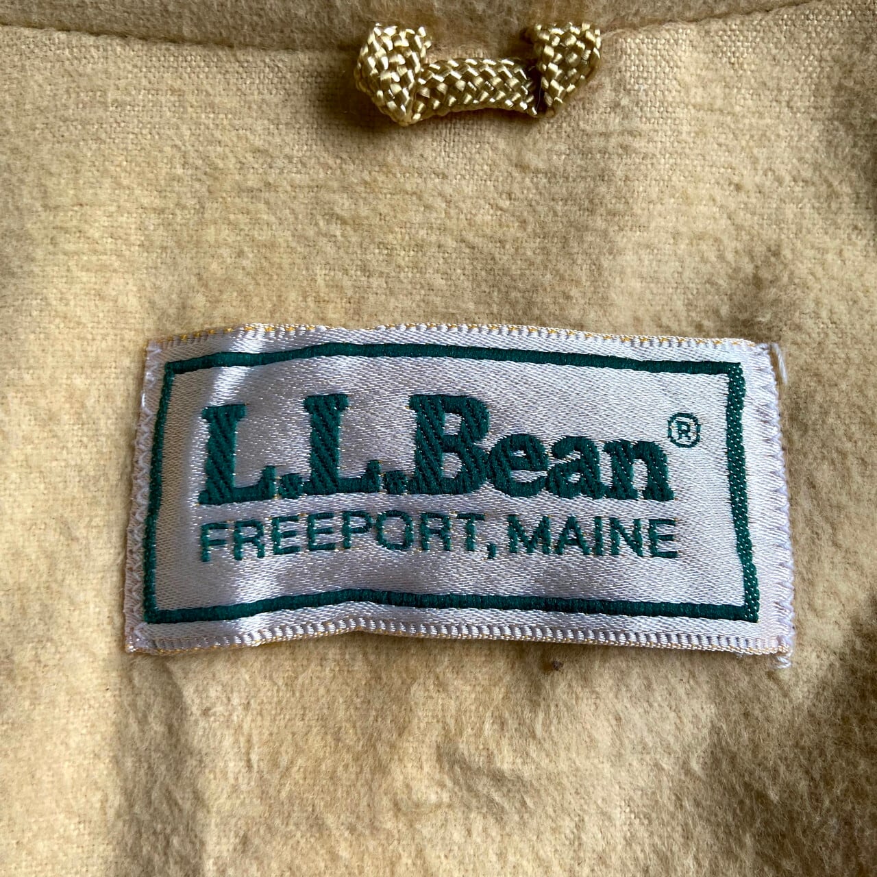 USA製 L.L.Bean エルエルビーン 80年代 無地 チンスト ナイロン USA製 L.L.Bean エルエルビーン 80年代 無地 チンスト ナイロン
