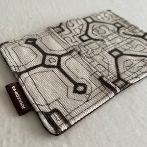 帆布　ポットマット　両面　10x14cm コースター