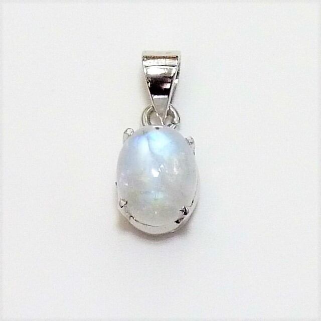 天然石『ムーンストーン（オーバル）』 ペンダントトップ | 彩りの丘