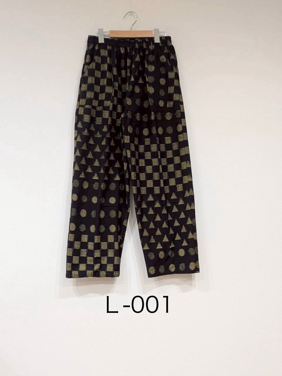 【新品未使用】丸亀久留米絣織物　もんぺ　Ｌサイズ　Lサイズ　　綿　ユニセックス もんぺ | 久留米絣 丸亀絣織物