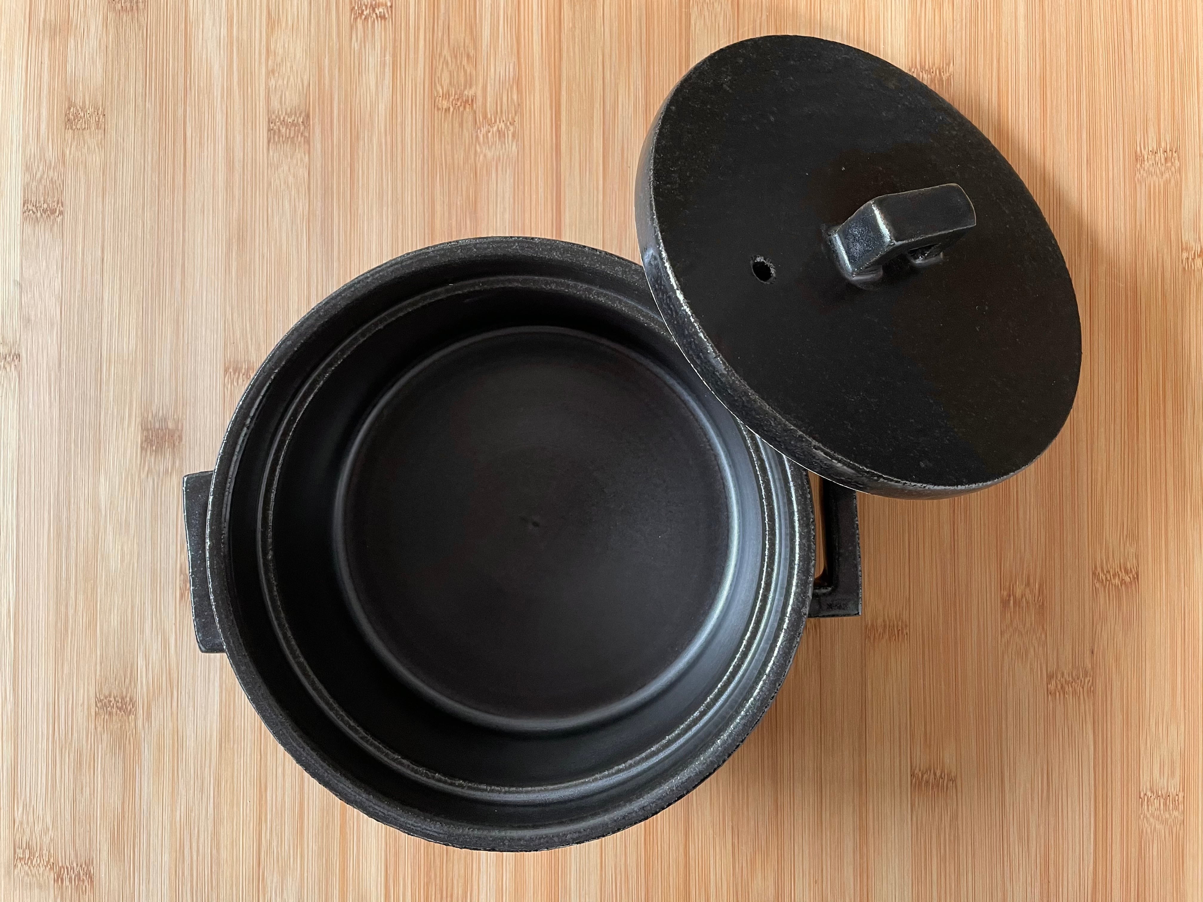 有田焼 有田焼 土鍋 黒釉 20.5cm / FUCHIGAMI TOJIKI 別注 | FUCHIGAMI