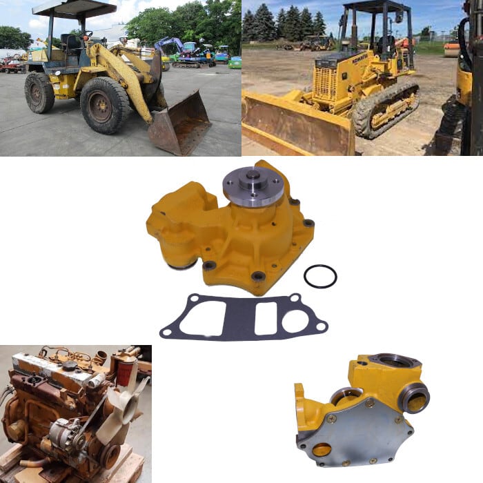 コマツ　WA50　HSTポンプ　ワケアリ ウォーターポンプ 6204-61-1300 6204-61-1302 コマツ Komatsu WA50-1