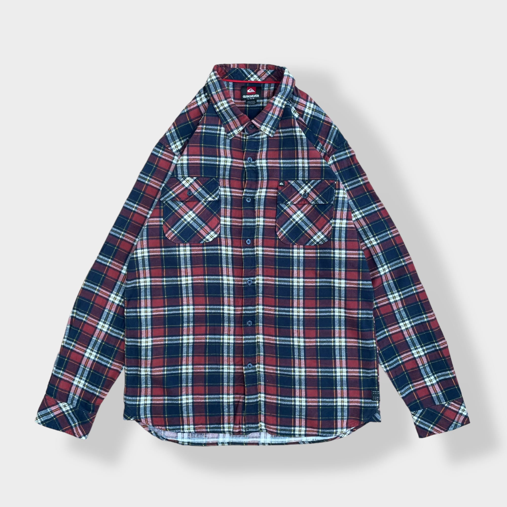 QUIKSILVER クイックシルバー ハーフパンツ チェック柄 - ショートパンツ