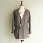 TENNE HANDCRAFTED MODERN  No-collar knit jacket