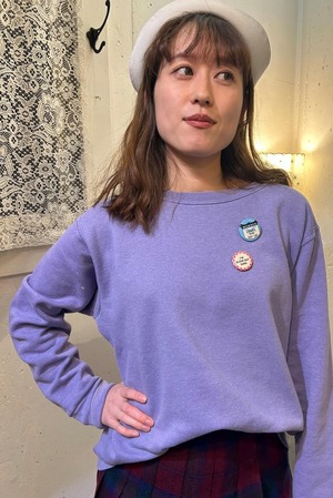 “Hanes” lavender color sweat