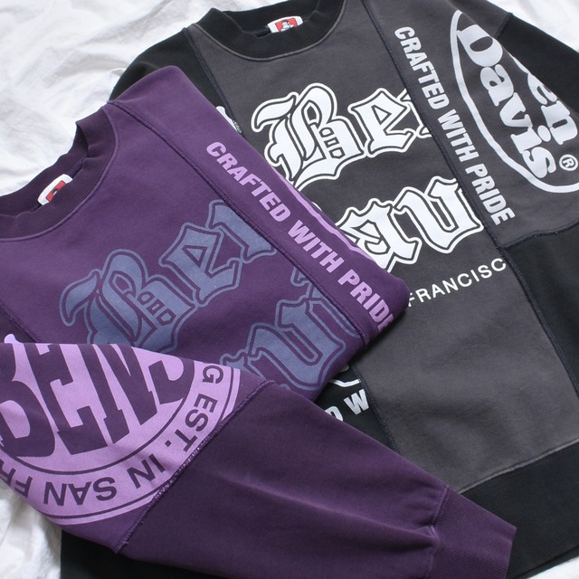 【BEN DAVIS】ランダムロゴスウェット