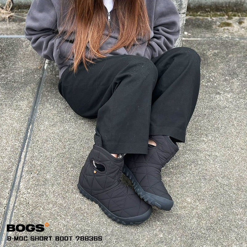 BOGS スノーブーツ メンズ レディース B-MOC SHORT 全6色 サイズ23