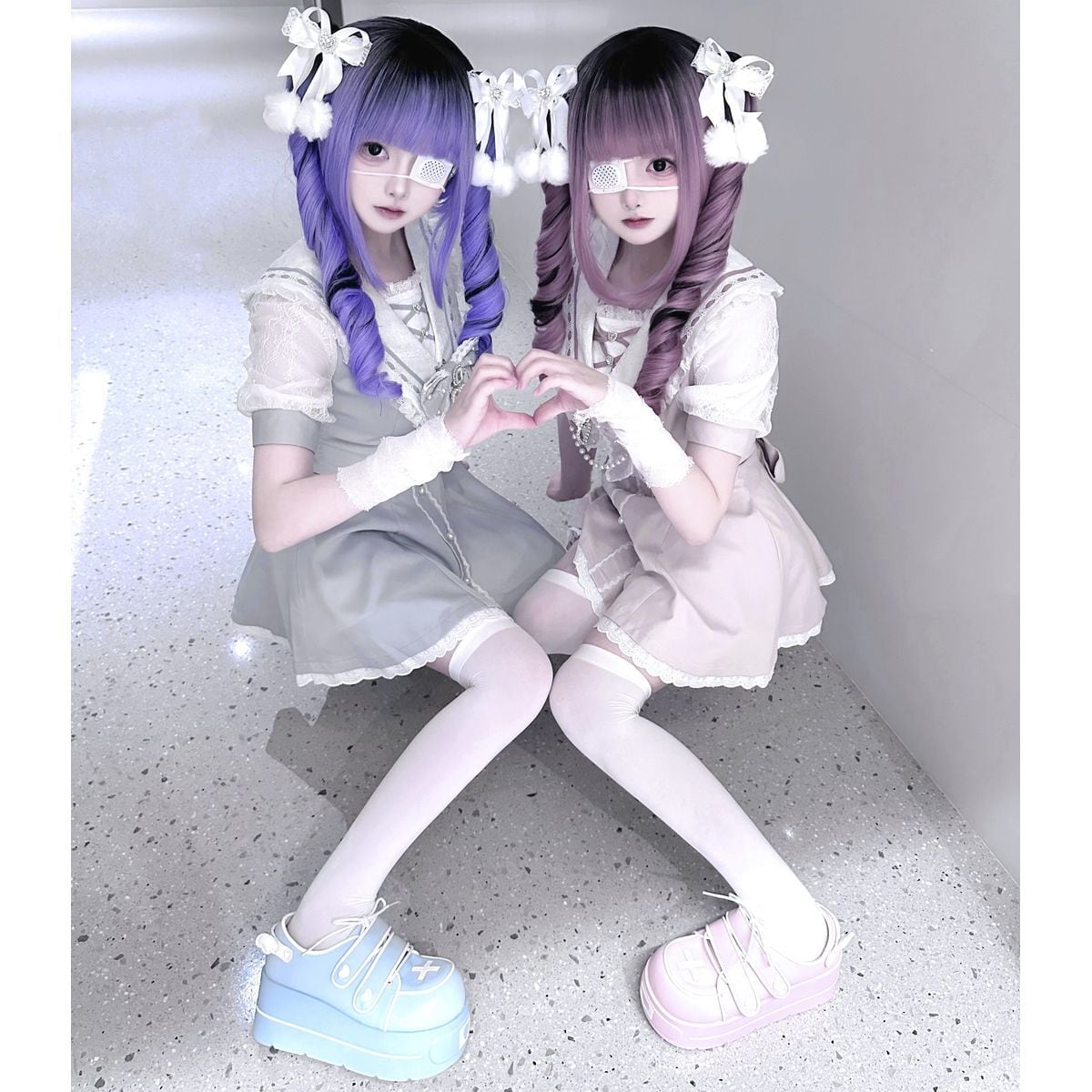 パールガーリーセーラー襟セットアップ：半袖Ver. | Maiden's Rêve