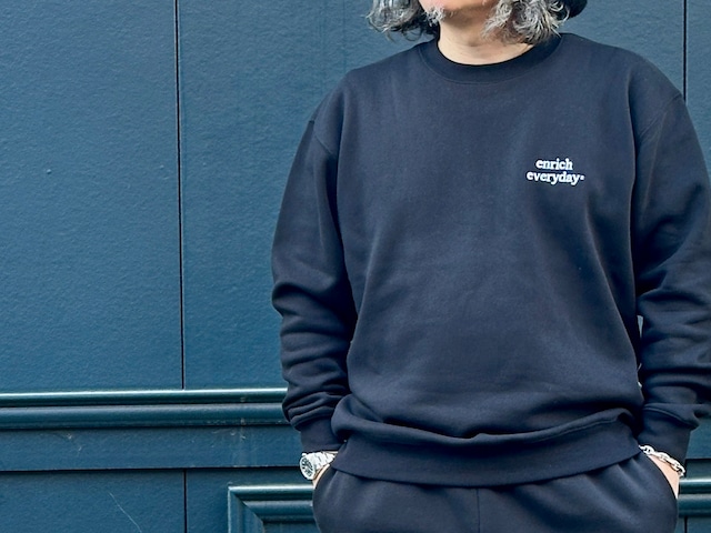 4月発送予定）予約商品（SETUP）everyday Crewneck Sweatshirt 10.0oz ／クルーネック スウェット10.0オンス 裏起毛（セットアップ対応）　