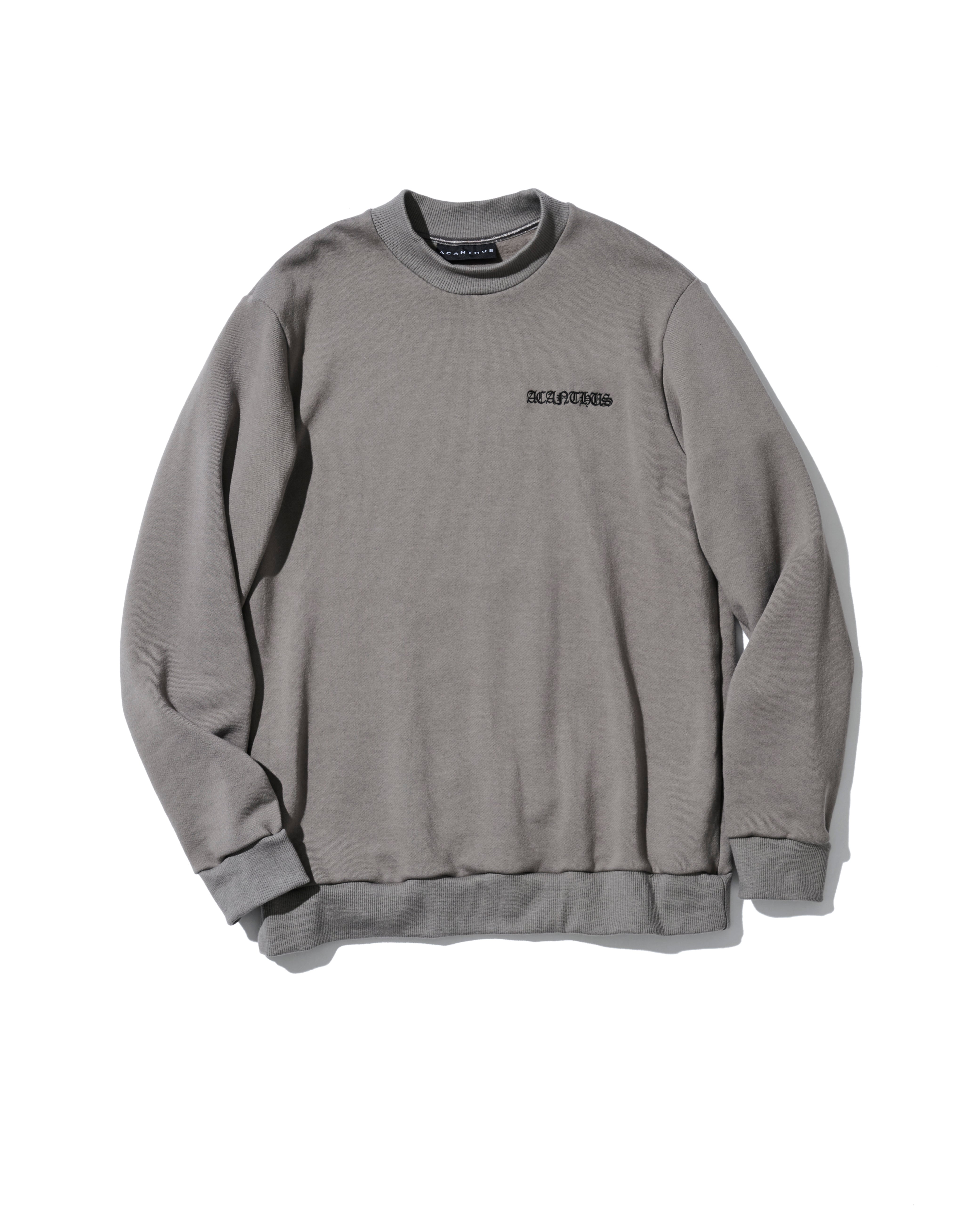 予約販売9月下旬～10月中旬入荷】モックネック スウェット | ACANTHUS