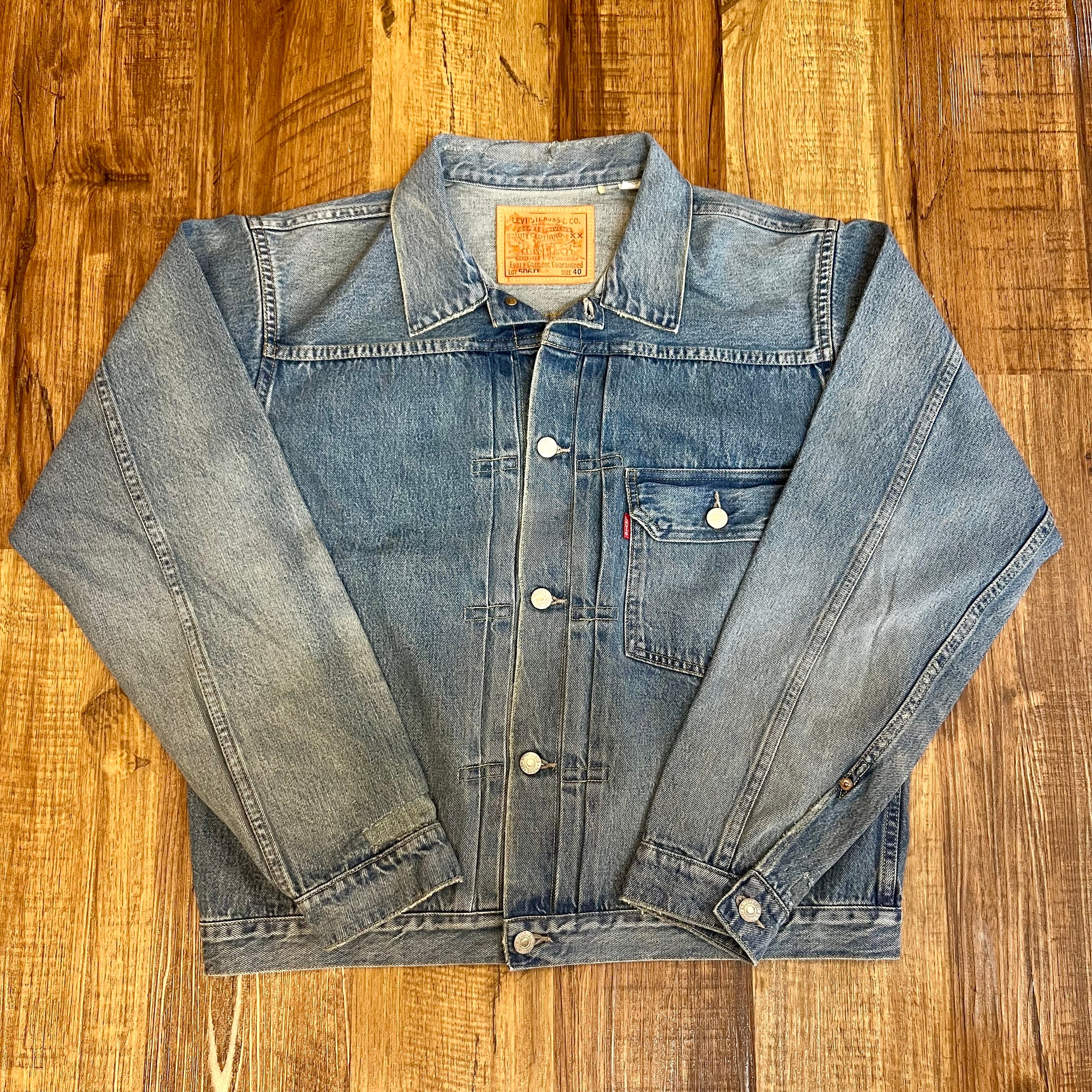 1936 TYPE I JACKET OVER-DYE BLACK リーバイスヴィンテージ